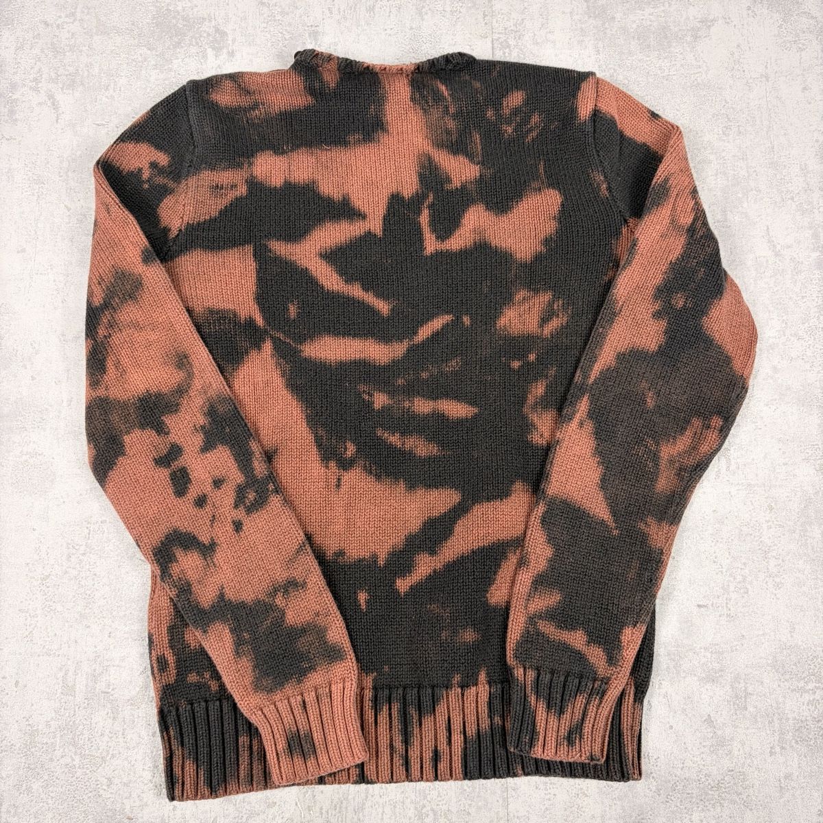 Ralph Lauren Pulls & Sweat-shirts: Pull Ralph Lauren tie-dye rouille et noir - Taille M – D'occasion à Neuchâtel par aliceguins 4