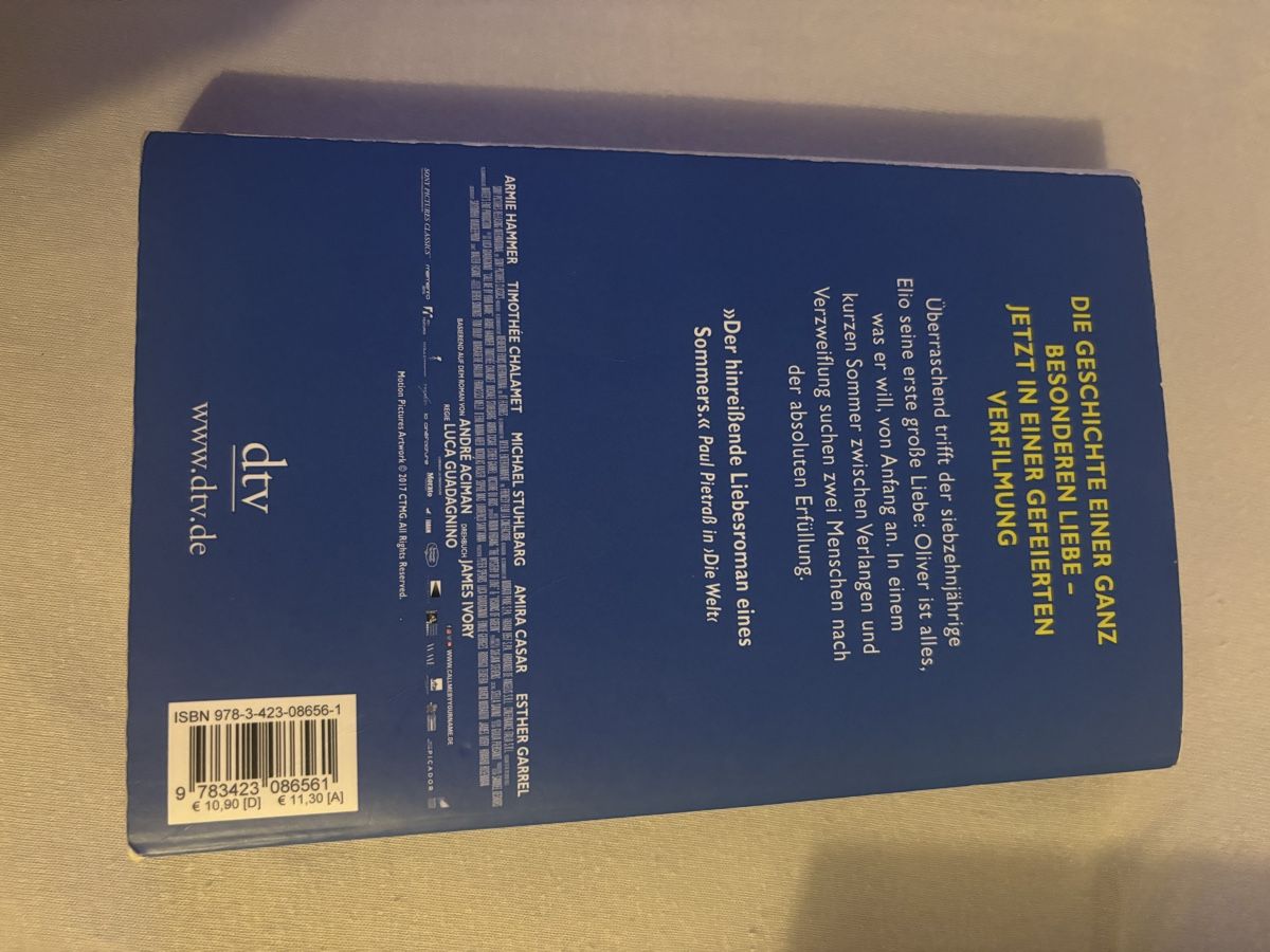 Libri: Call me by your name von André Aciman – Usato da Uzwil venduto da soda13 1