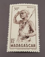 Madagaskar 1946 alte briefmarke