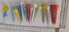 Golf Tees, Holz, Vintage, Sammlung, Selten, Konvolut!