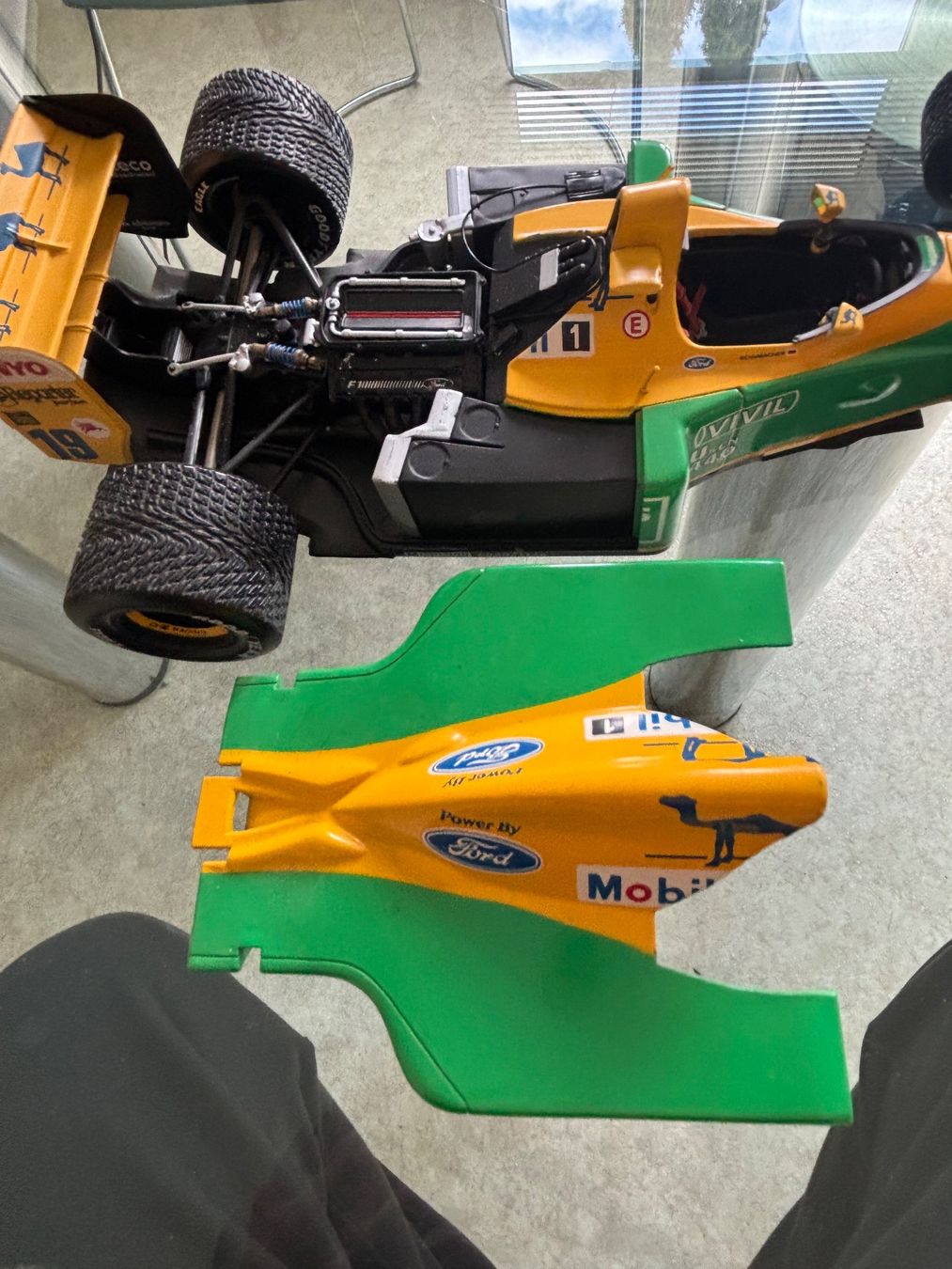 Benetton Modellini d'auto: F1 Benetton B192 Michael Schuhmacher 1:18 – Nuovo (secondo la descrizione) da Volketswil venduto da 1970rog 5