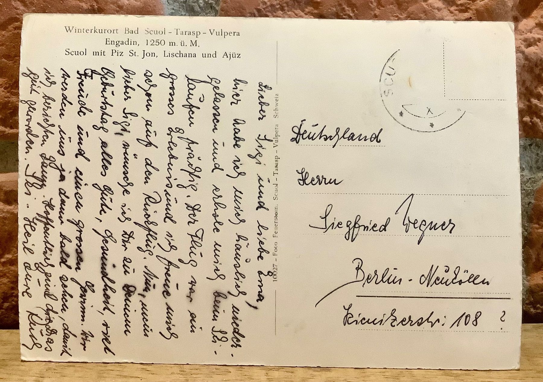 Cartoline postali: Winter Kurort Scuol Tarasp Vulpera Engadin – Usato da Root venduto da ENGLAND-TREASURES 2