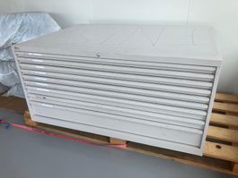 Lista Plan-Schrank, Plan Korpus, Auszugs-Schubladen