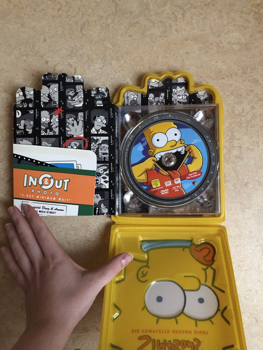 Tutti i DVDs: Simpsons 8. Staffel, limitierte Sonderedition – Nuovo (secondo la descrizione) da Brugg AG venduto da Vintage_und_Allerlei 3