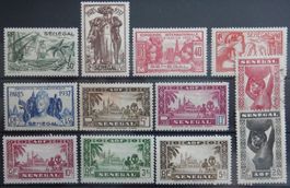 Senegal ex. Kat. 144-220 */(*)/gest. 1935/43