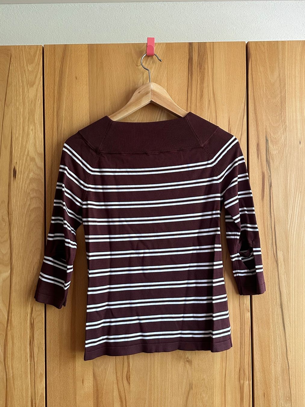Maglioni & Felpe: Damen Pullover Vero Moda gestreift dunkelrot – Usato da Schlieren venduto da car_2bwb 2
