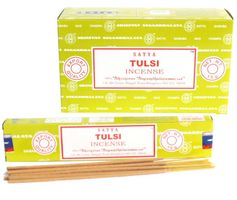 🌿 12x Original Satya Tulsi / Holy Basil Räucherstäbchen 🌿
