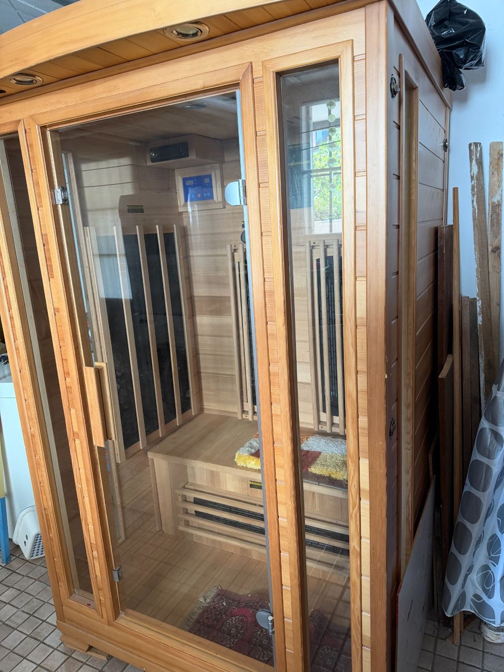 Sauna & Accessori: Infrarotkabine Sauna mit Soundsystem – Usato da Basel venduto da IRMAundFRED 1