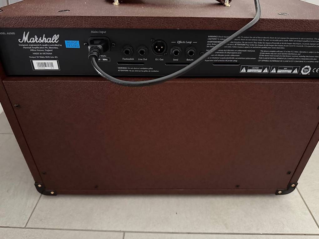 Marshall Amplificatori: Perfekt! Marshall AS50D – Usato da Caslano venduto da jac_9qdd 2