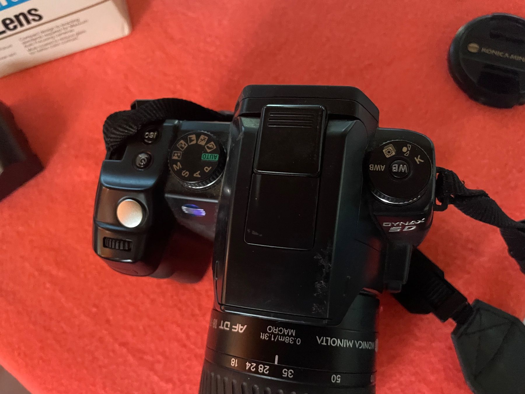 Minolta Fotocamera: Konica / Minolta Dynax 5D Digitalkamera 2x Objektiv – Usato da Zürich venduto da Arcana_Fail 5
