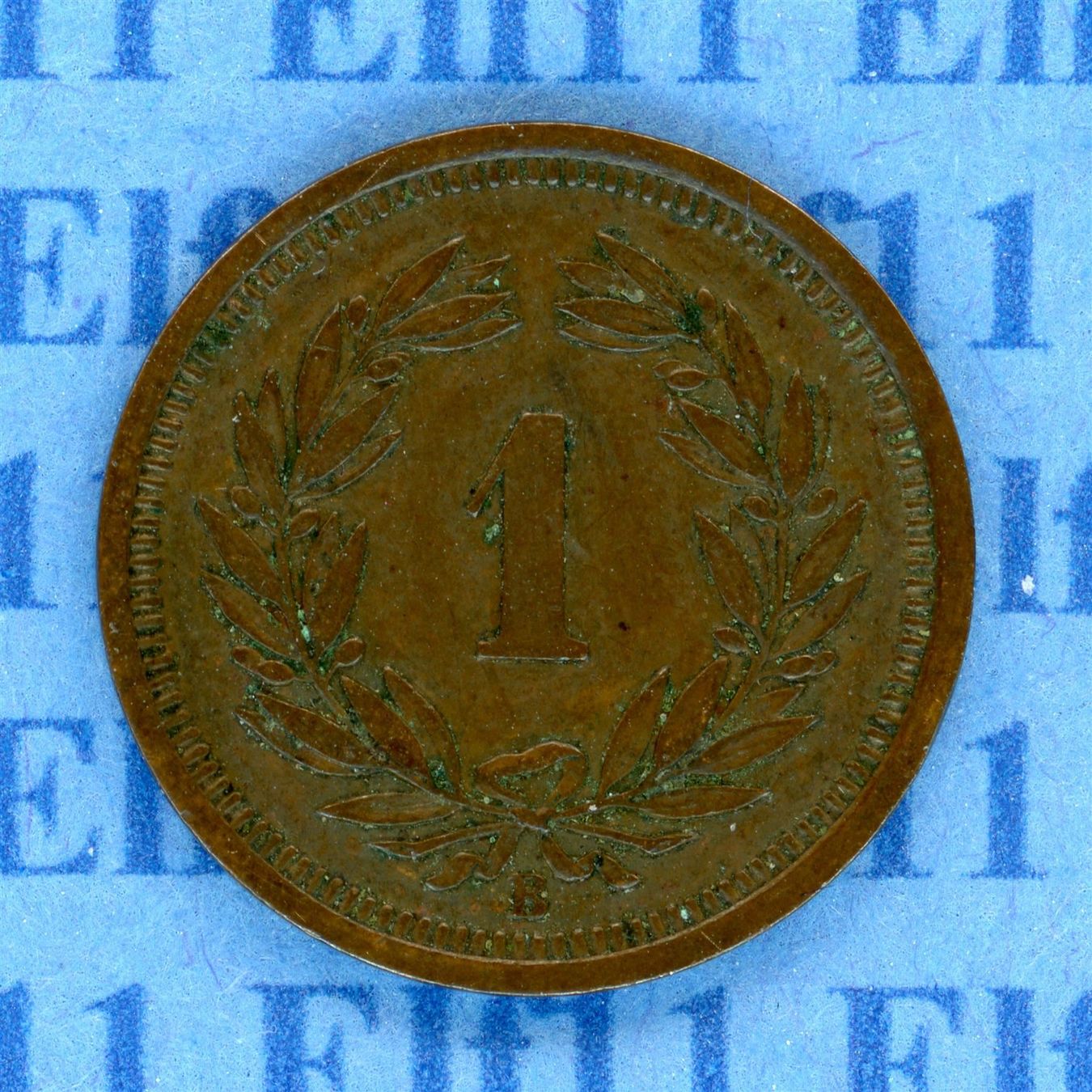 Tutti le monete: CHF___0.01 1928 vz 1 Rappen – Usato da Widnau venduto da Elf11 1