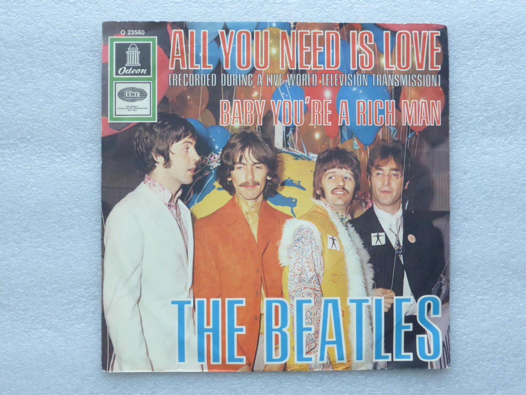 Schallplatten: Vinyl Single   THE BEATLES – Gebraucht aus Küssnacht am Rigi von Mondkinder