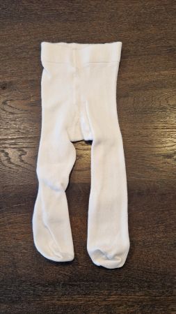 NEU- Baby Strumpfhose weiss Grösse 0-3 Monate