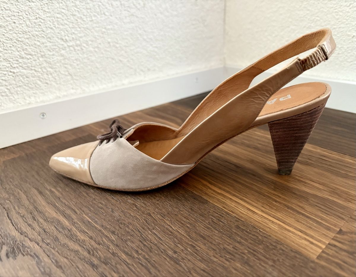 Damenschuhe: Pasito Ladies Heels Size 36. Leather Beige Pumps - Spring – Gebraucht aus Zürich von ron_t88f 4
