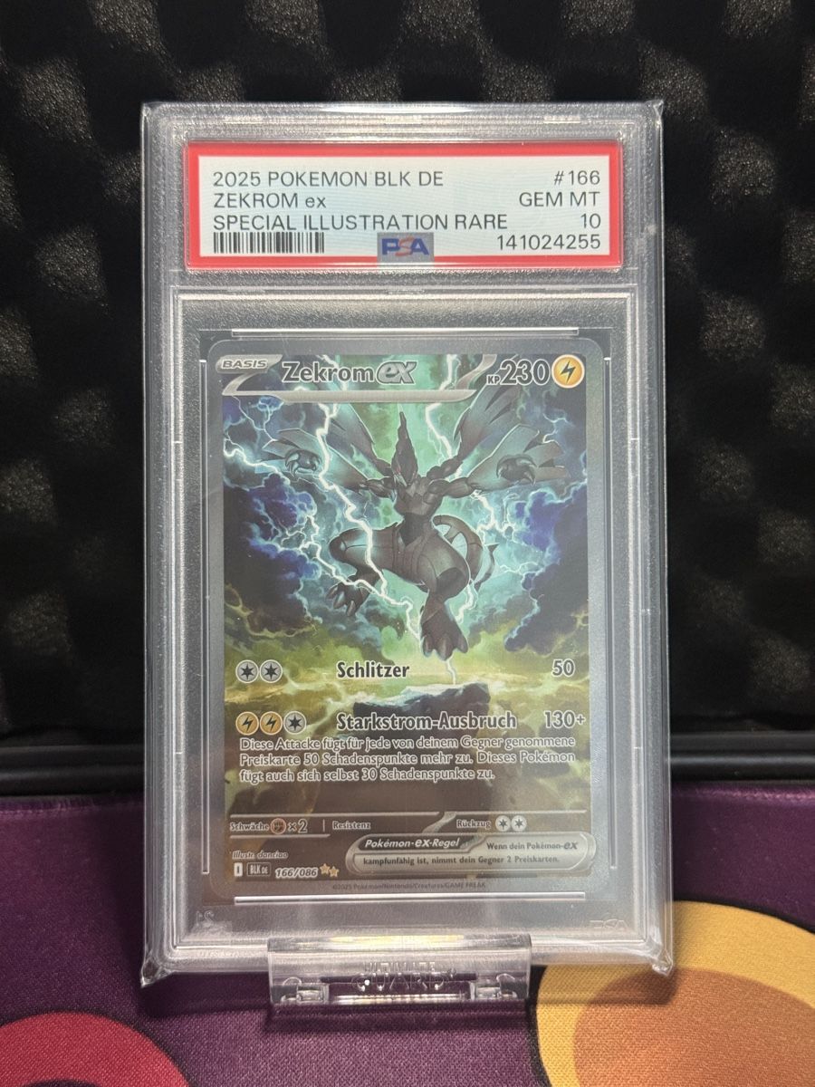 Pokémon Carte collezionabili: Pokemon Zekrom ex - German -PSA 10! – Usato da Chur venduto da CaLam91