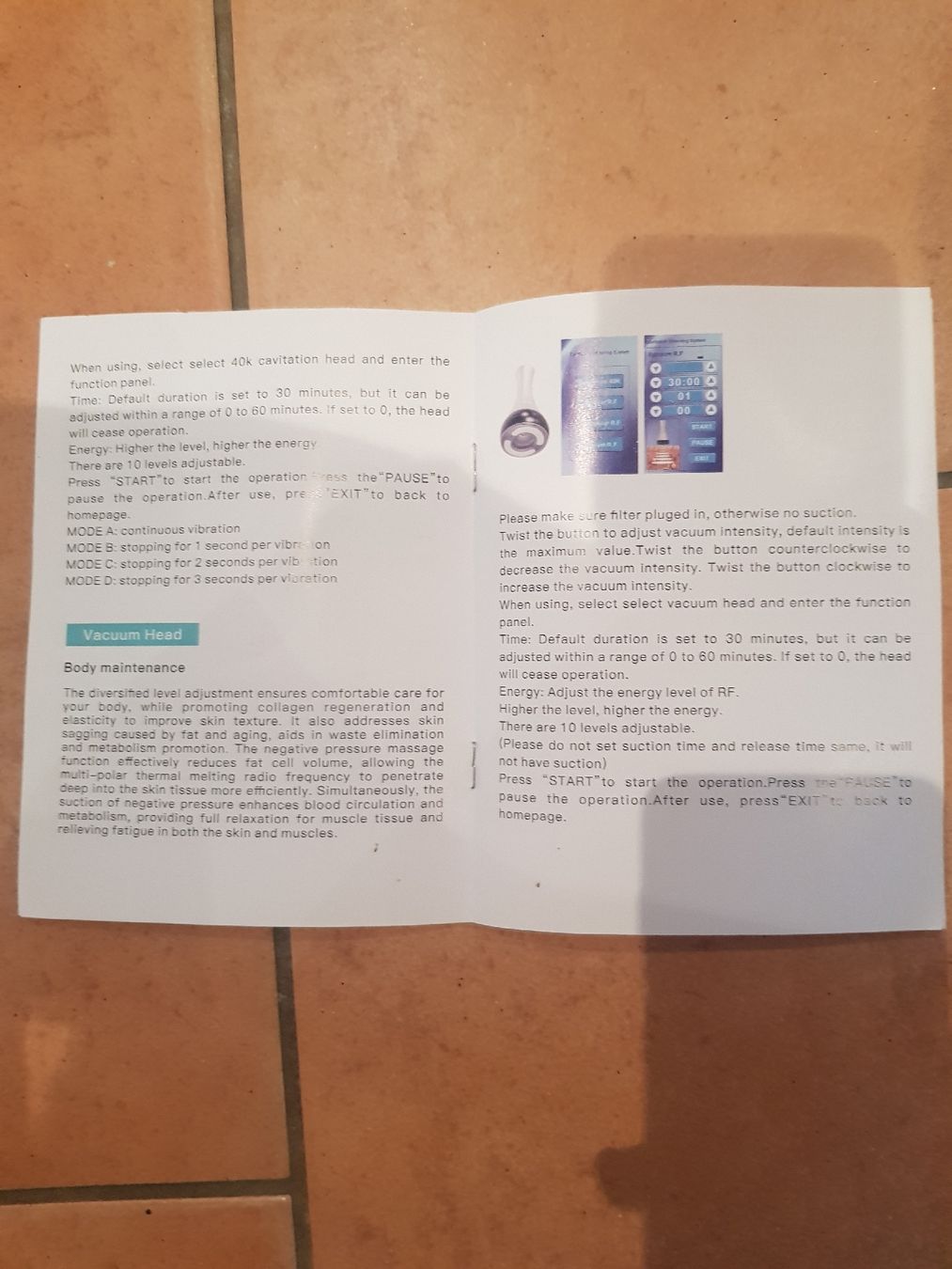 Dispositivi per massaggi: 40K Slimming Machine Für Cellulitis – Usato da Zihlschlacht venduto da Sun25 9