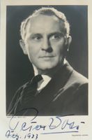 Peter Voss (1891-1979) Schauspieler - Autogramm