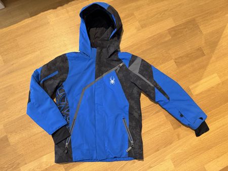 Skijacke Spyder Grösse 12 blau sehr guter Zustand