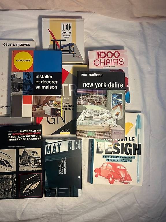 Libri: Livres architecture/art/design – Usato da Préverenges venduto da lud_dk87