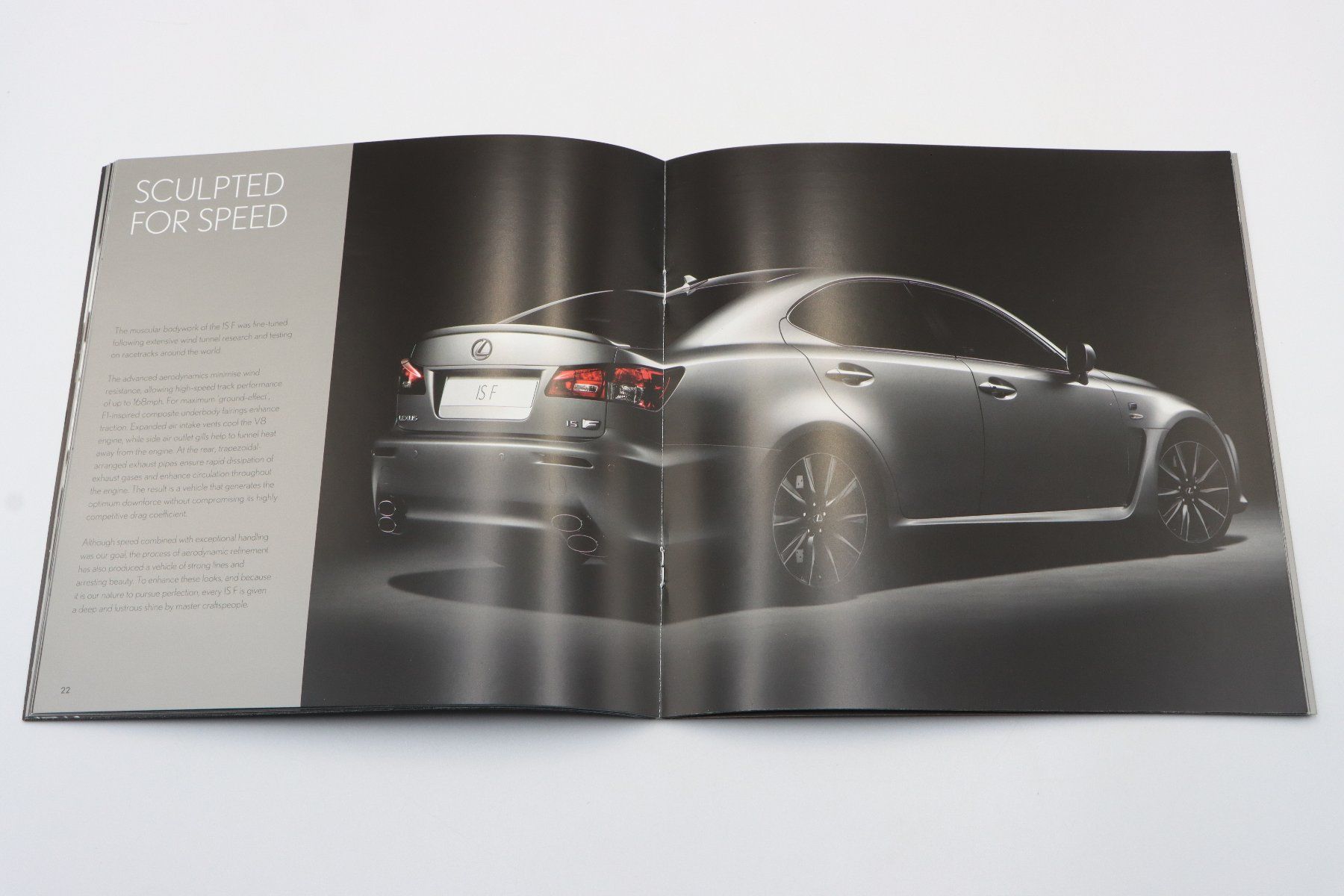 Lexus Documents: Lexus IS F 2008 Prospekt – D'occasion à Bühl b.Aarberg par Collectorpassions 5