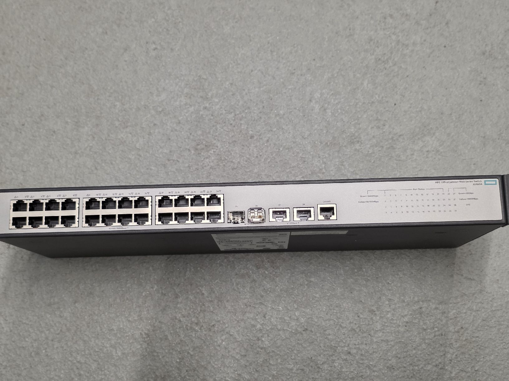 Interruttori: HPE OfficeConnect 1950 Series Switch JG960A – Usato da Zweisimmen venduto da jun_9mrz 1