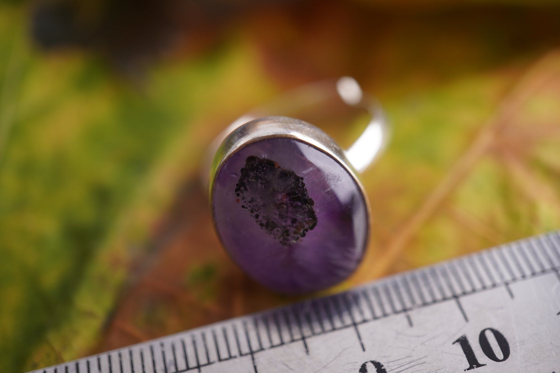 Minerali & Pietre curative: Phantom Amethyst  ring Grösse  Variabel     (Räumung!) – Nuovo e nell'imballaggio originale da Eschenbach SG venduto da topstone 5