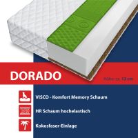 Matratze DORADO - H2/H3 - 12cm - 80x200