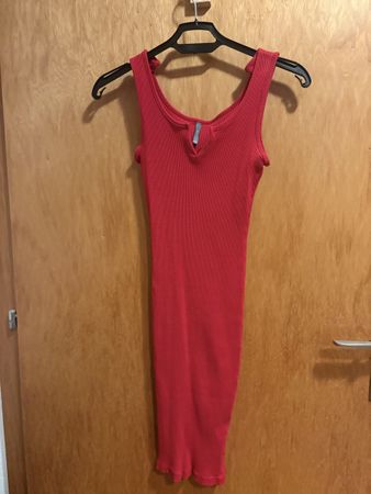 Rotes Sommerkleid Chicorée, Grösse M, Top Zustand!
