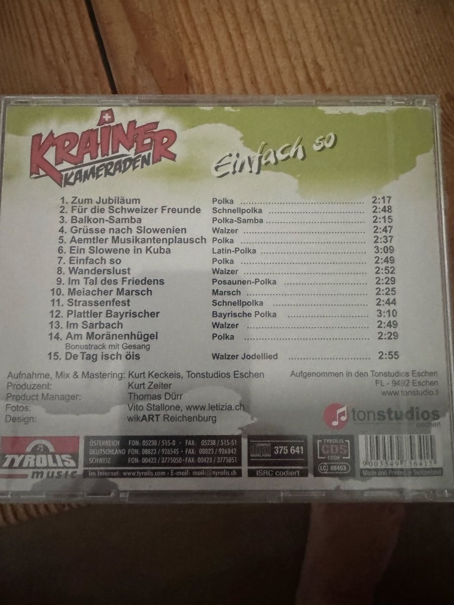 CD: CD ungeöffnet – Nuovo (secondo la descrizione) da Rickenbach SZ venduto da Montagmorgen12 1