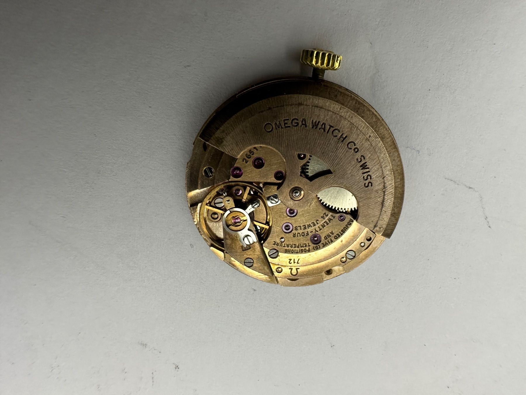 Omega Orologi: 3 Omega Werke Kaliber: 712 , 620 , 620 – Usato da Brüttisellen venduto da AlphaOmega05 3