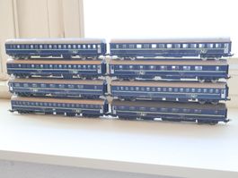 Lima 8 x SBB TEN Personenwagen Schlafwagen Set H0 DC