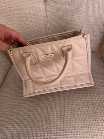 Catwalk Handtasche, hellbeige, neuwertig, Top Zustand!