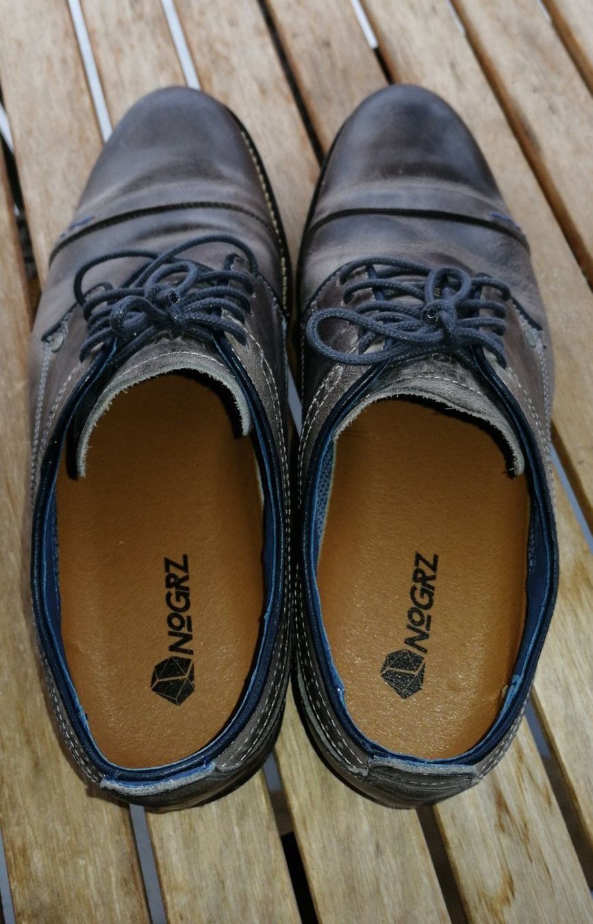 Scarpe da uomo: NoGRZ - Echtleder Herren-Halbschuhe / 40 – Nuovo e nell'imballaggio originale da Buchs ZH venduto da gecko84 3