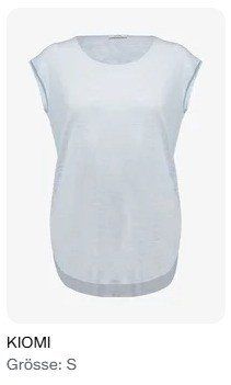 T-Shirts: T-Shirt KIOMI hellblau Gr. S/M – Gebraucht aus Au SG von SElena89 2