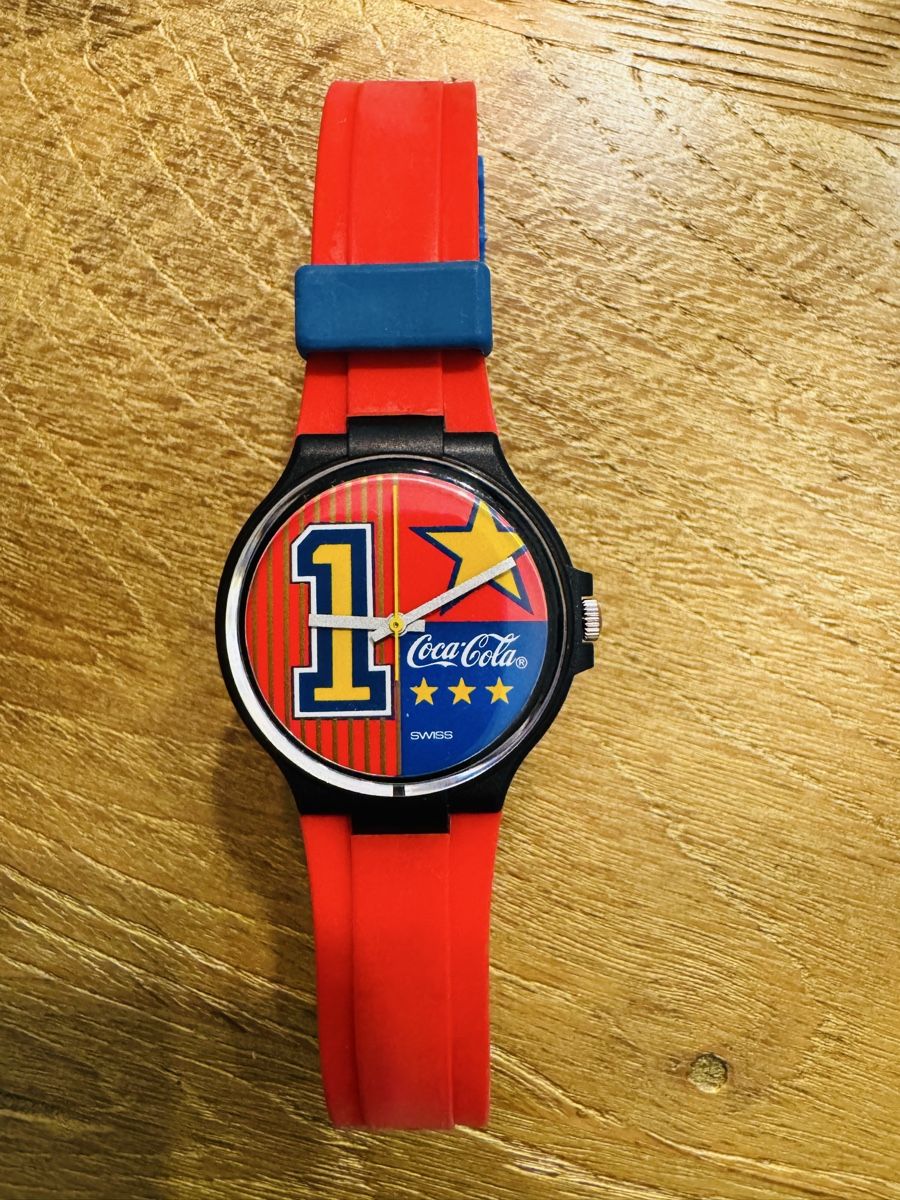 Swatch Orologi: SWATCH COCA COLA – Nuovo e nell'imballaggio originale da Brügg BE venduto da Goob 1