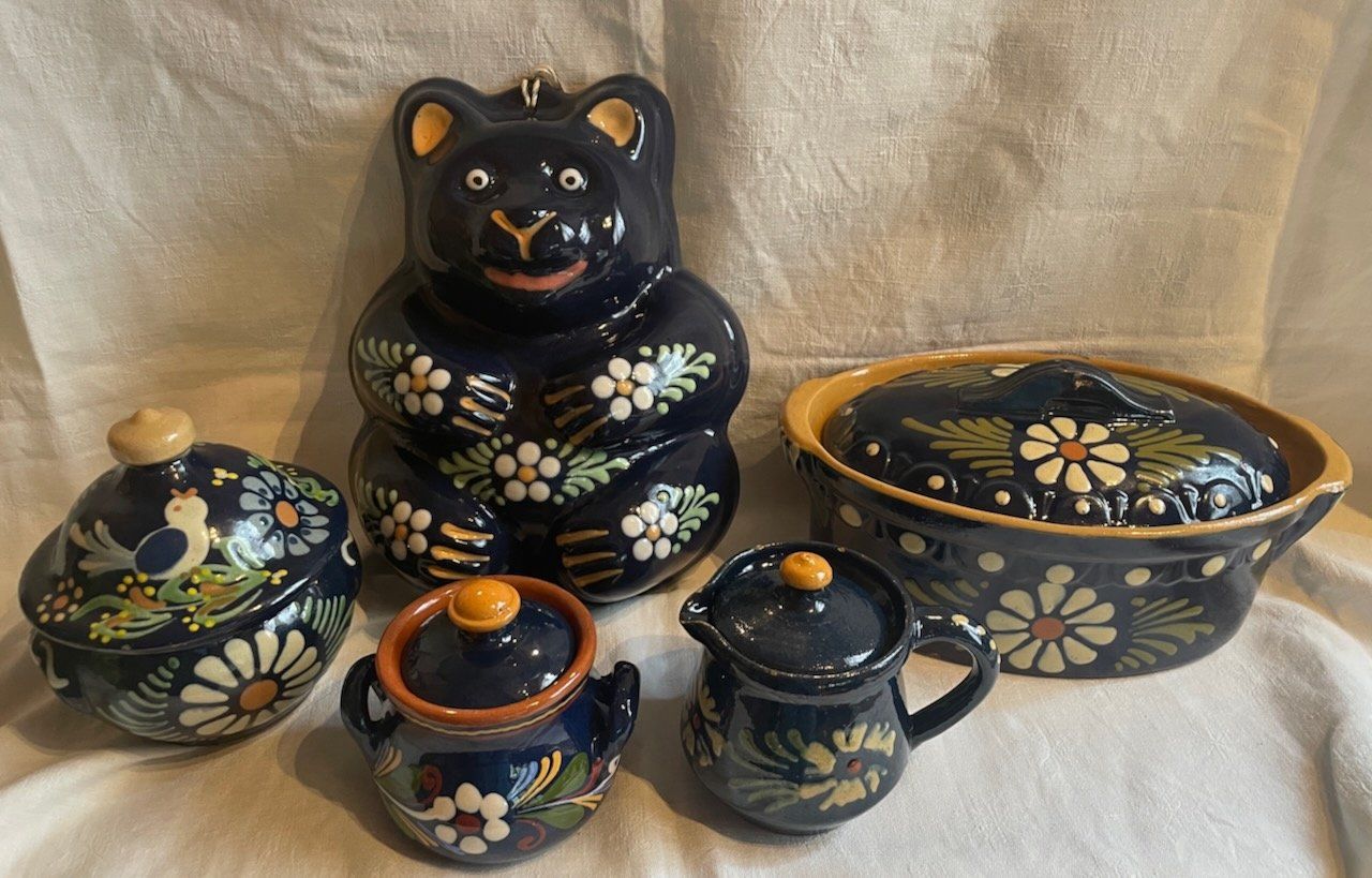 Set di piatti: Bauernmalerei 5-teiliges Set – Usato da Kleinlützel venduto da Schatzkiste_Laufen