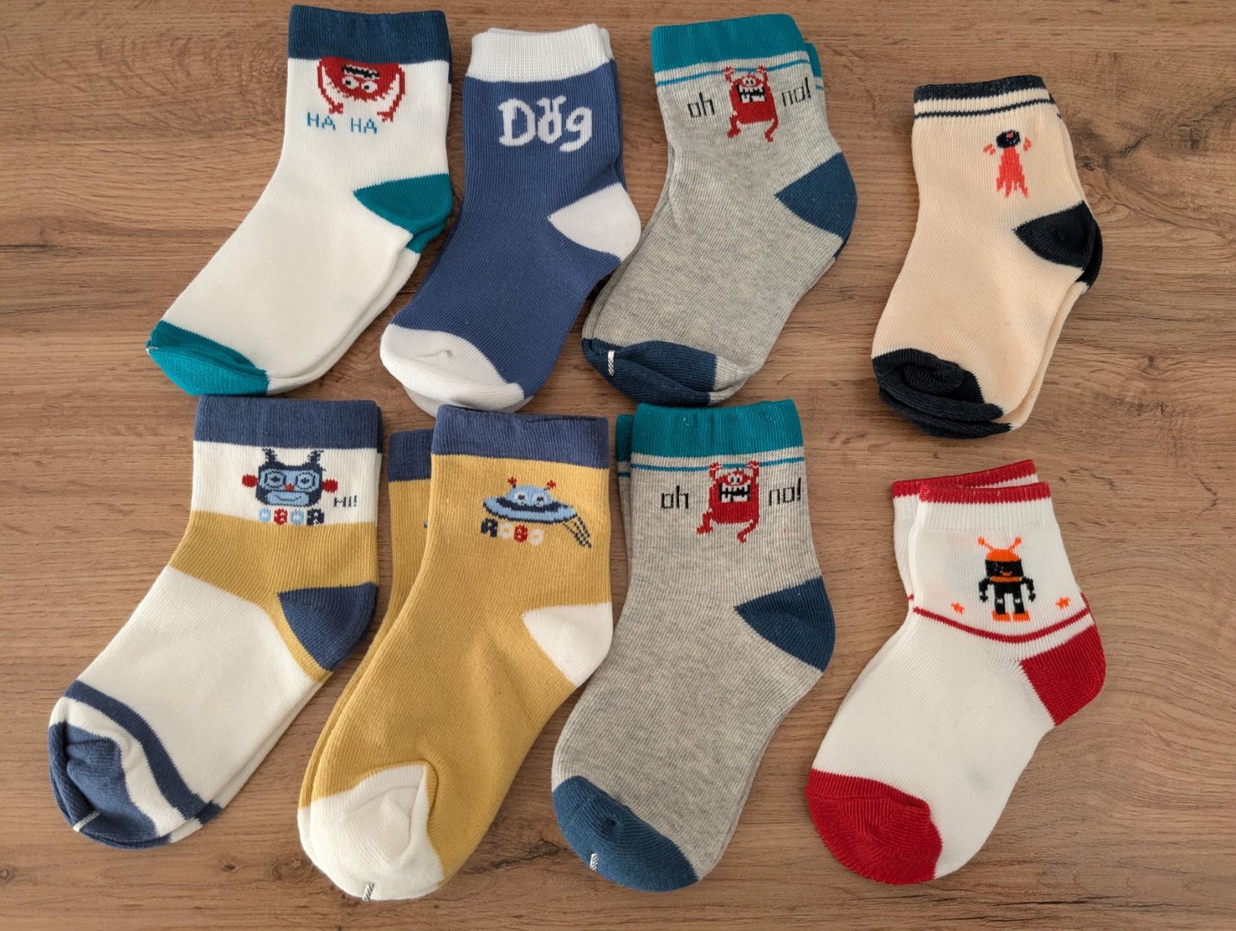 Calze per bambini: Neue Jungensocken, Grössen 23-27 – Nuovo e nell'imballaggio originale da Killwangen venduto da sockenmeister