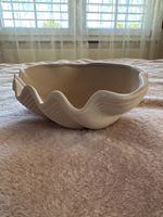 Dekorative Muschel Schale creme-beige, top Zustand 