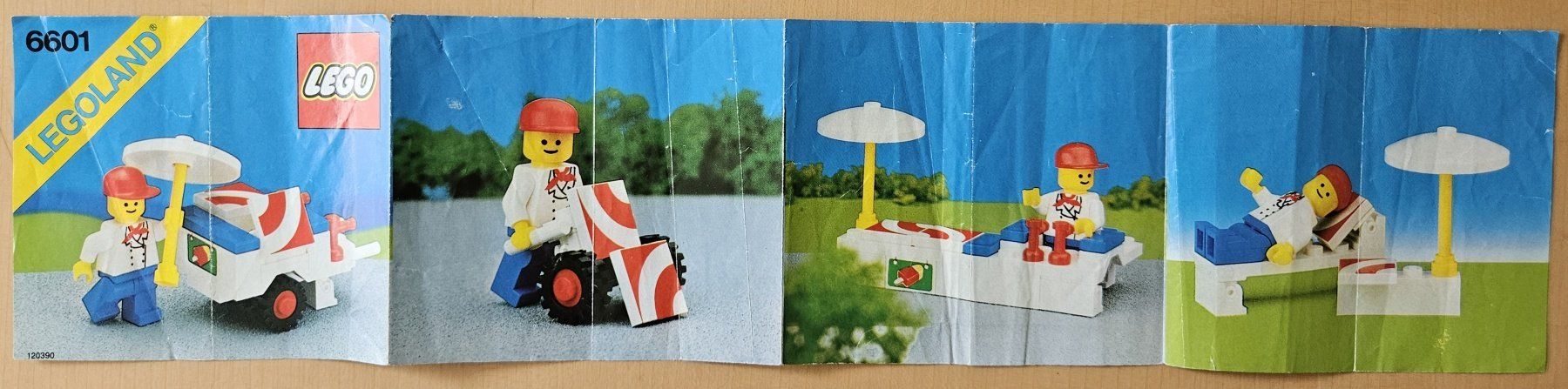 Lego Giocattoli: Lego Town 6601 - Eisverkäufer (1985) – Usato da Schaffhausen venduto da asyouwestley 2
