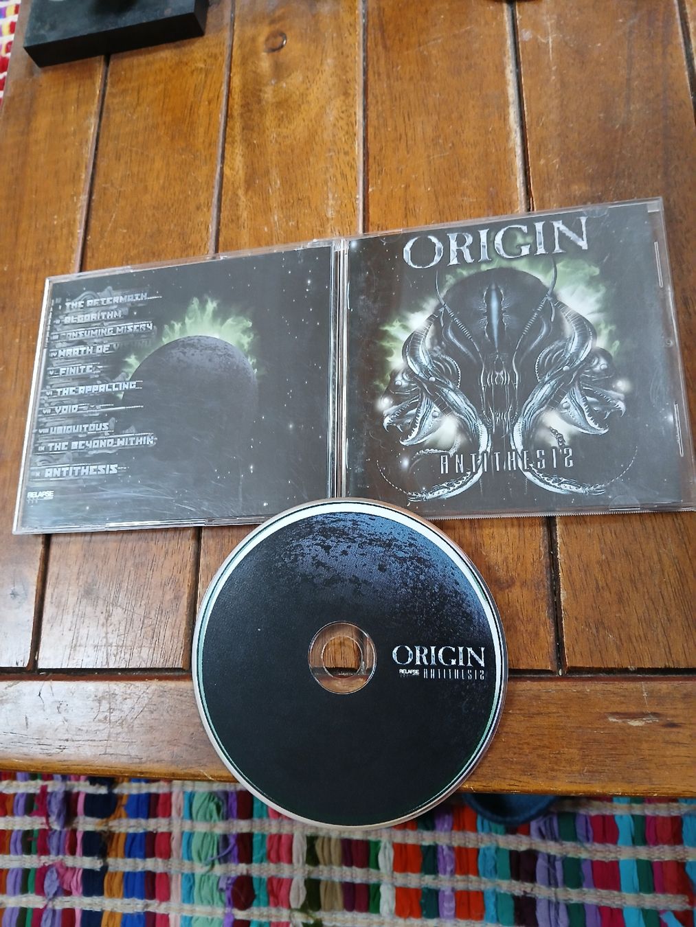 CDs: origin - anti... – Gebraucht aus St-Cergue von VeganWarrior