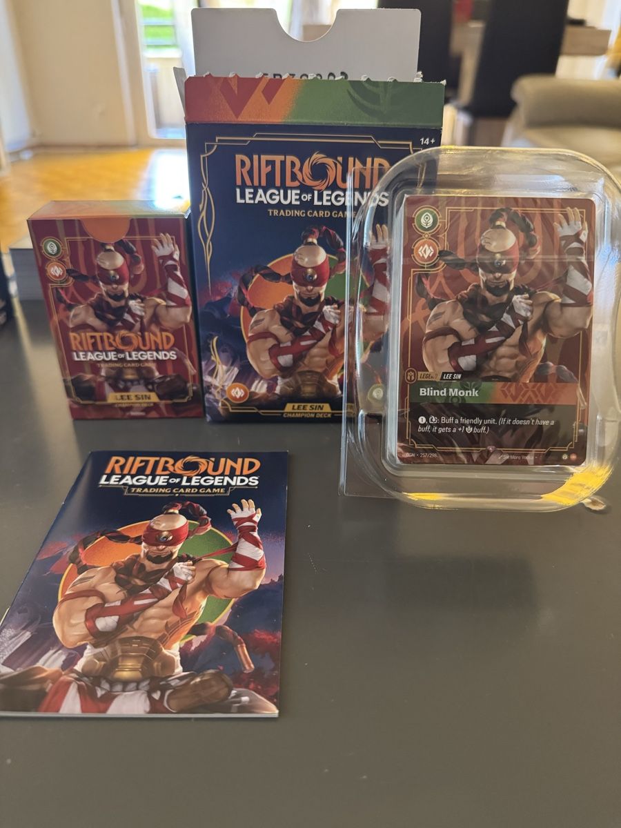 Carte collezionabili: Riftbound Origin Champion Deck Jinx Viktor & Lee Sin EN – Nuovo e nell'imballaggio originale da Lausanne venduto da OeilPersan 4