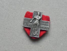 Abzeichen NOS Schwingfest Schwingen Weinfelden TG 1952