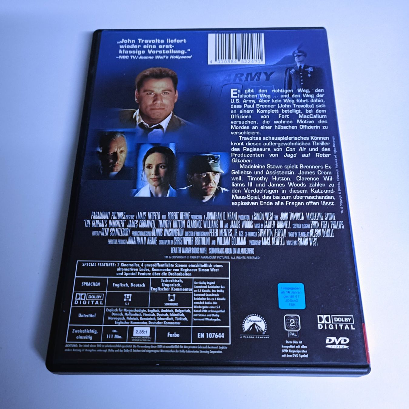 Tutti i DVDs: Wehrlos - Die Tochter des Generals – Usato da Köniz venduto da Filmzone 1