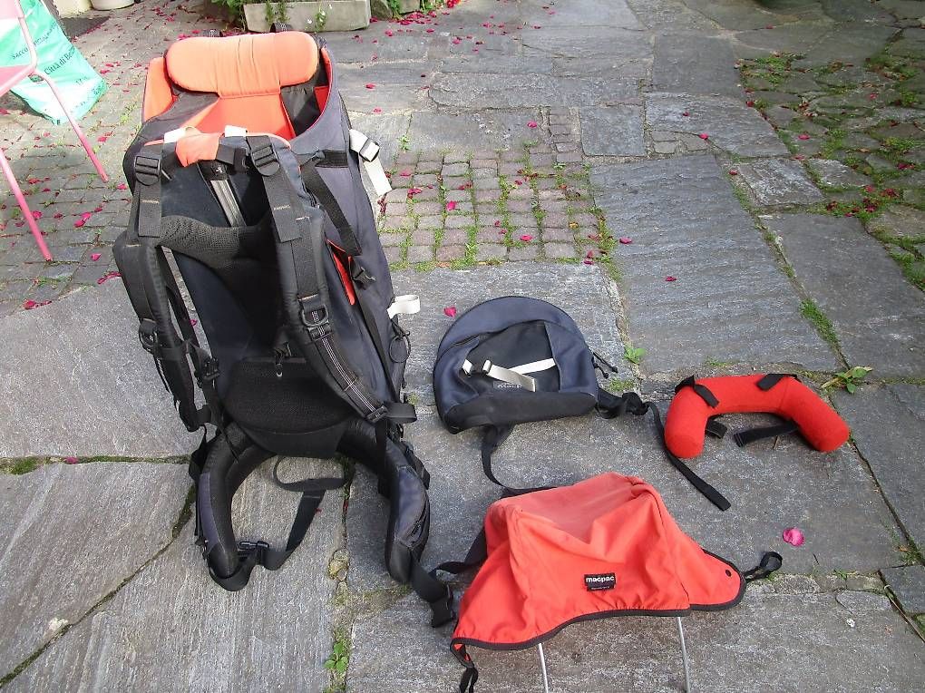 Marsupi portabebè: Kindertragrucksack = Kindertrage  MACPAC Vamoose – Usato da Giubiasco venduto da Dmuelli 4