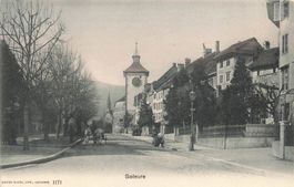Solothurn SO Baseltor belebt