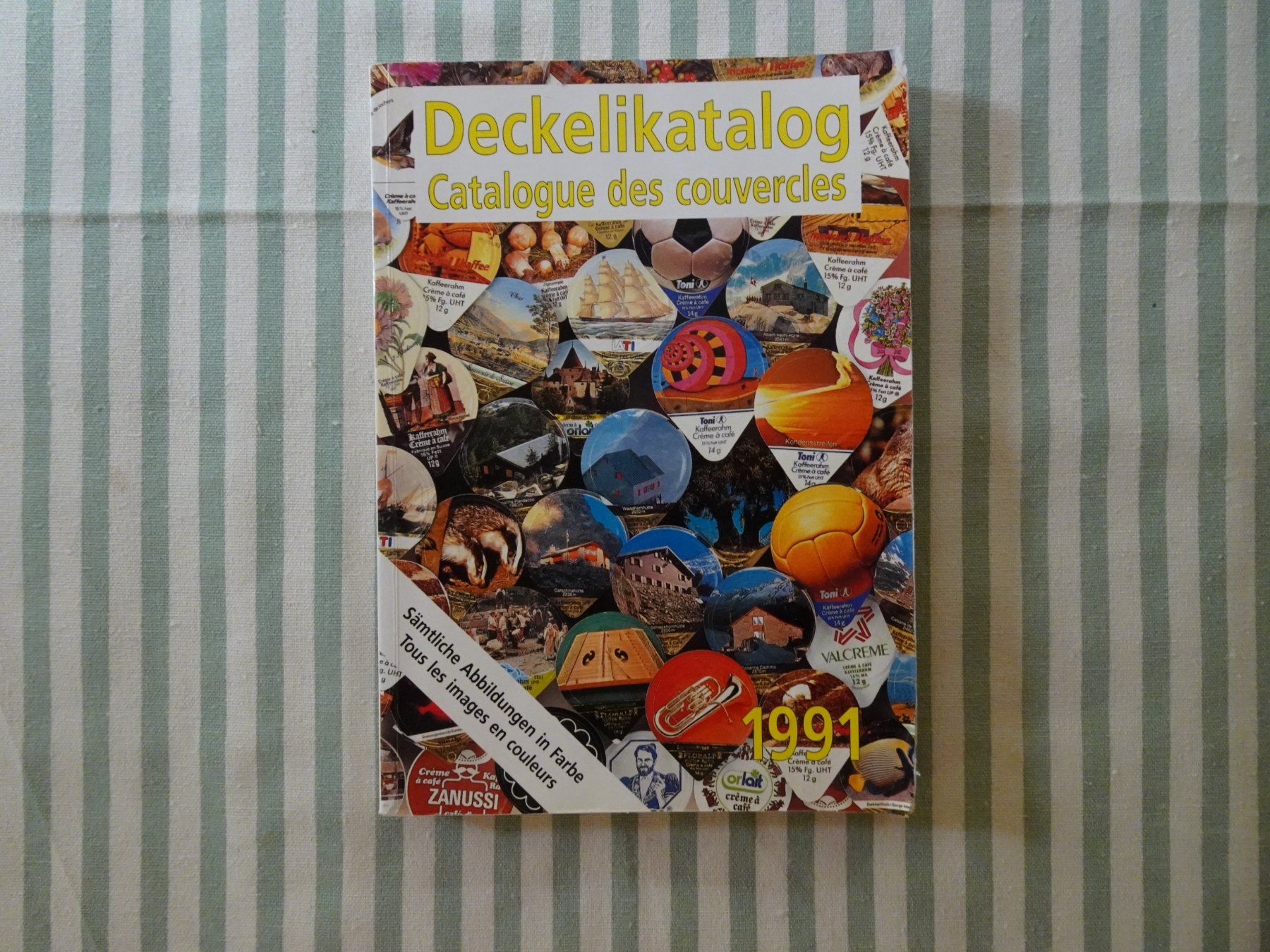 Coperchi dei cremini per caffè: Emmentaler Druck KRD Katalog 1991 - K33 – Usato da Küssnacht am Rigi venduto da Kleinpreis-Shop
