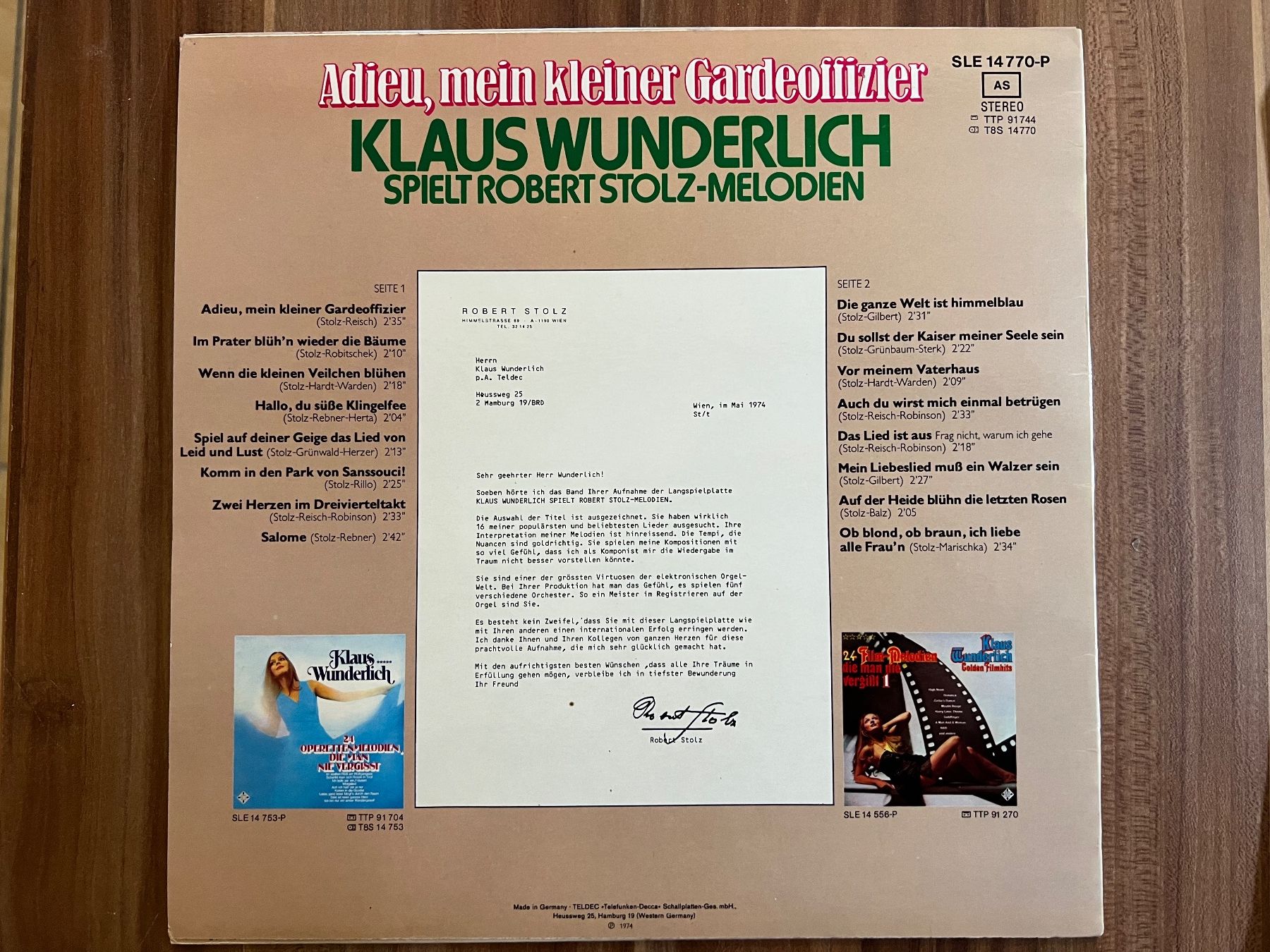 Dischi in vinile: 4x LP SCHALLPLATTEN Klaus Wunderlich Hammond – Usato da chiasso venduto da Wulli 2