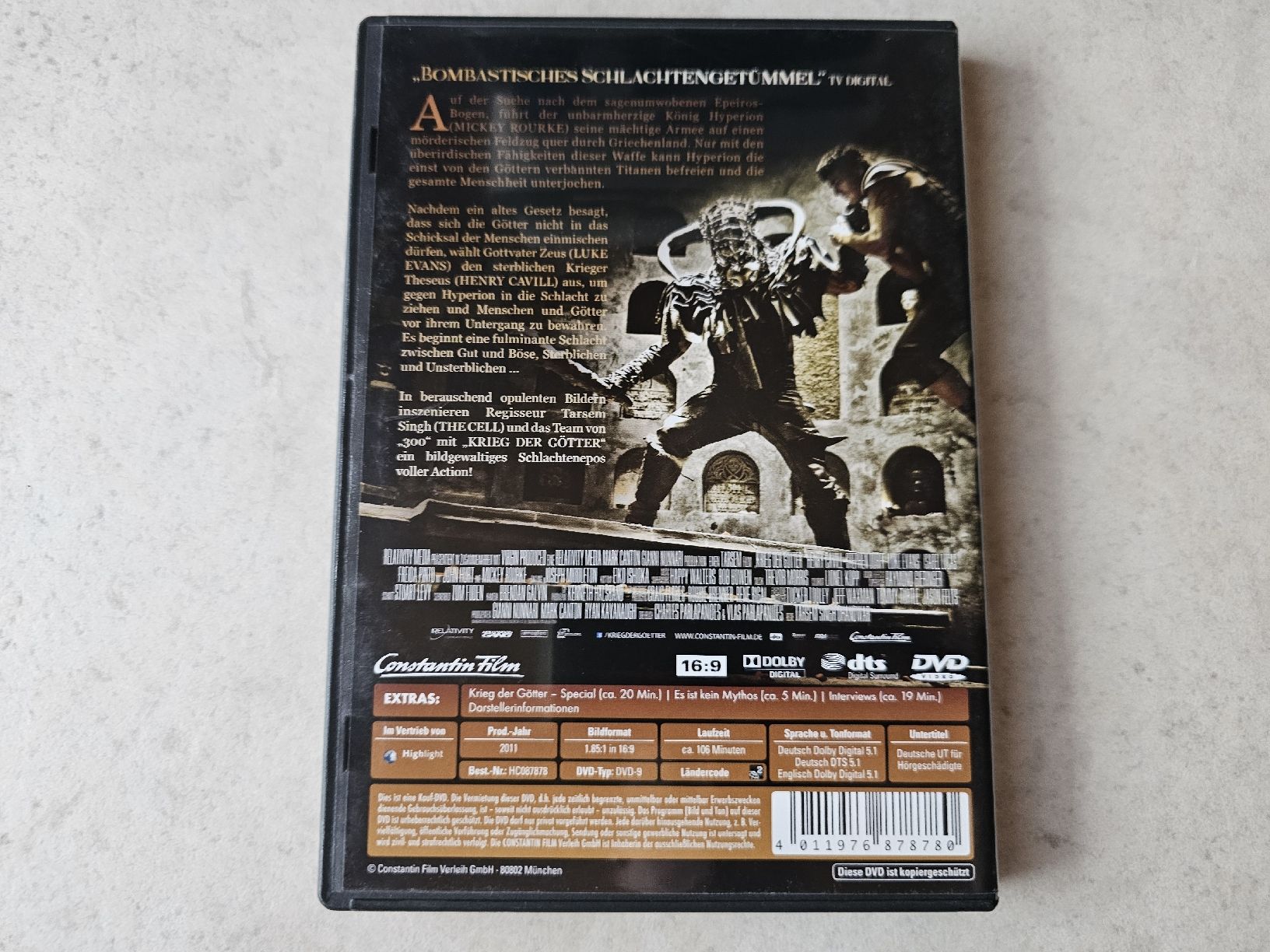 Tutti i DVDs: Krieg der Götter – Usato da Schneisingen venduto da backstore24 1