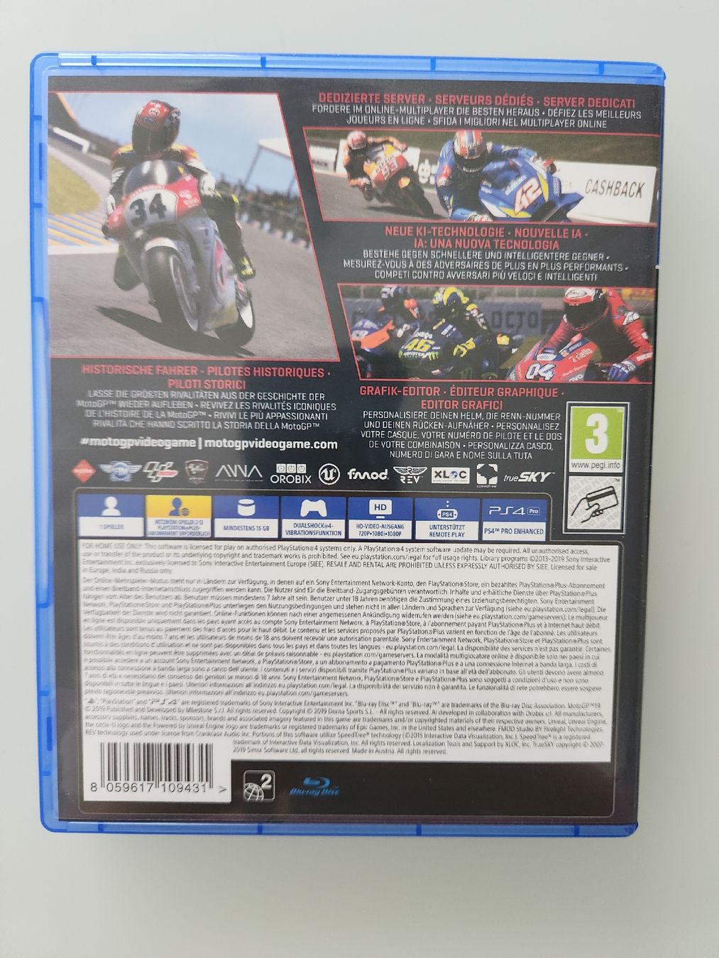 Sony Giochi: PS4 Moto GP 19 – Nuovo (secondo la descrizione) da Tegerfelden venduto da dimon16 1