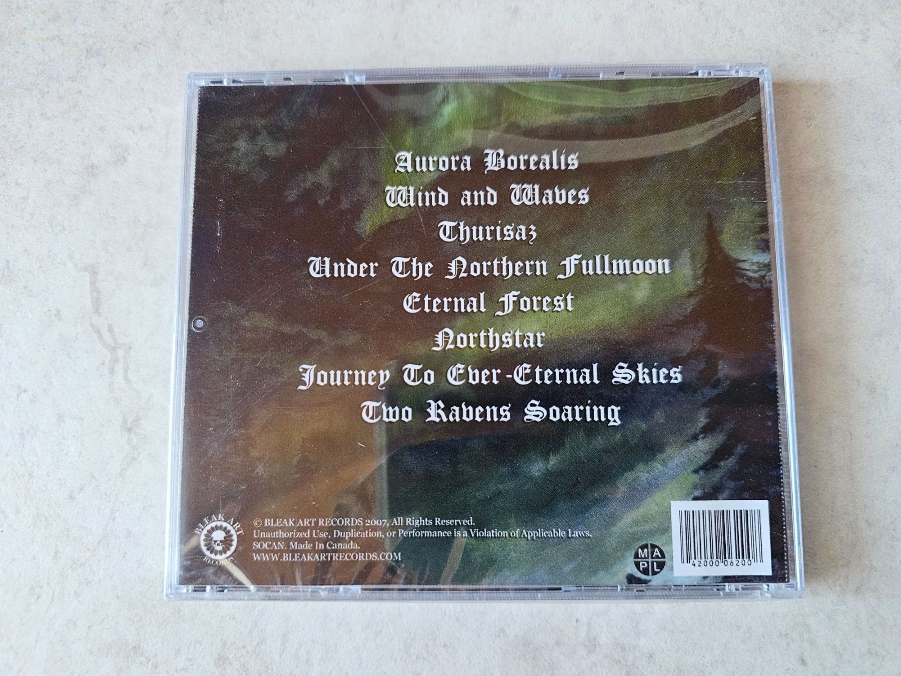 CD: Dark Forest  -  Aurora Borealis  /  Fabrikneu – Nuovo e nell'imballaggio originale da Schneisingen venduto da backstore24 1